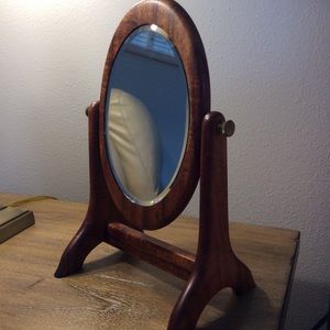 Hawaiian Kona Wood Mirror, Beveled Edge